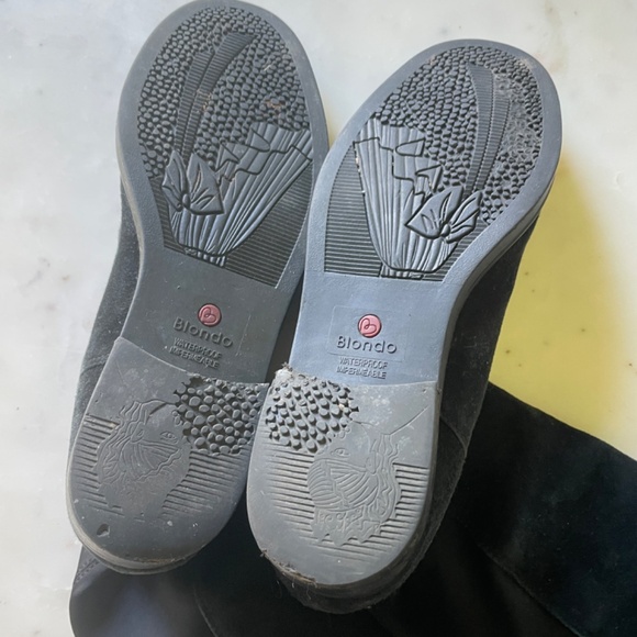 Blondo Over the Knee Waterproof Boot in Black - Picture 13 of 16